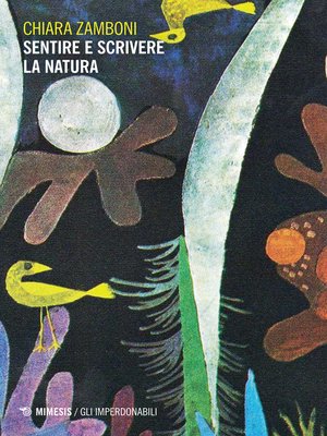 cover image of Sentire e scrivere la natura